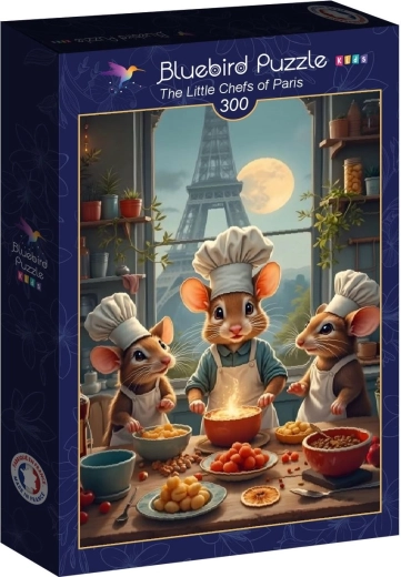 Bluebird puzzle Mali kuhari iz Pariza 300 dijelova