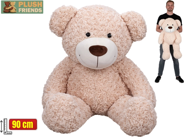 Plush Friends plišani medo bež 90 cm
