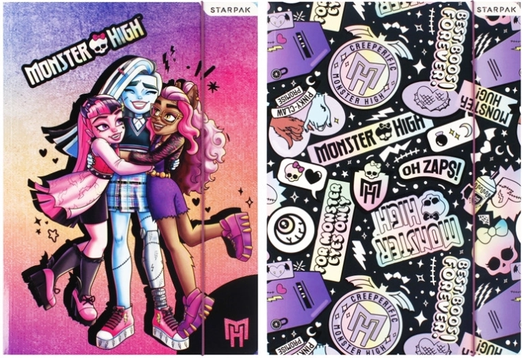 A4 notebook cover Monster High - 1 piece