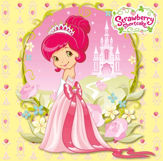 Akim kvadratne bojanke Jagodica (Strawberry Shortcake) - 1 komad