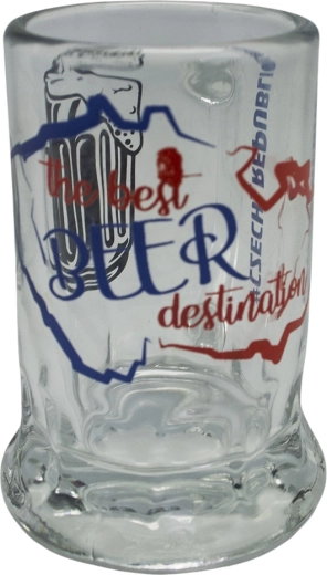 Mini kriglić od stakla 40 ml – pivo