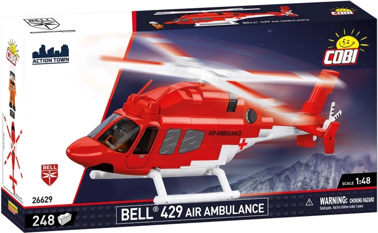 COBI Bell 429 air rescue 1:48 (248 pieces)