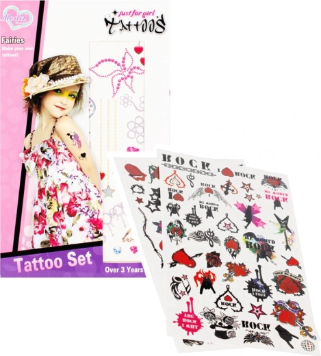 Kids' temporary tattoo set - 1 piece