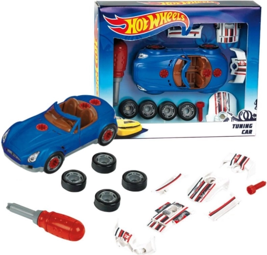 Set za tuning HOT WHEELS – šarafljivo auto 2-u-1 KLEIN