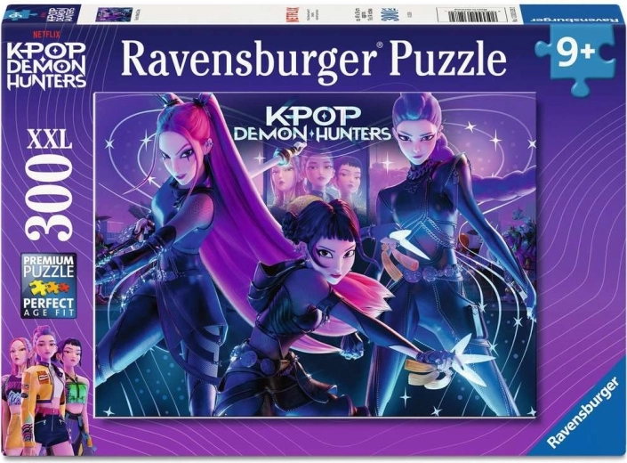 Ravensburger slagalica K-pop: lovkinje demona – Rumi, Mira i Zoey (300 dijelova)