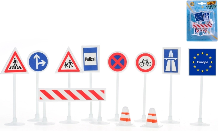 Set prometnih znakova za djecu – 11 komada