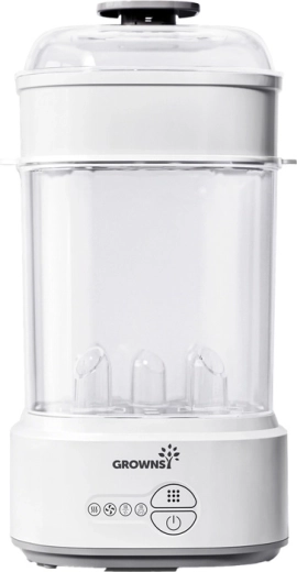 Sterilizator bočica sa sušenjem GROWNSY, sivi