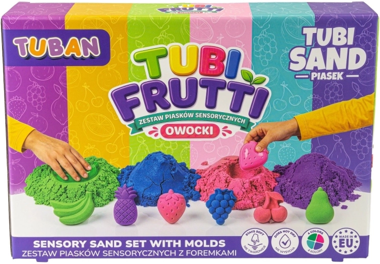 Tubi Frutti set senzoričkog pijeska Voće