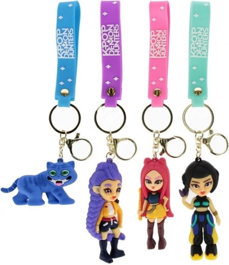 Gumeni privjesak K-POP Demon Hunters s remenčićem