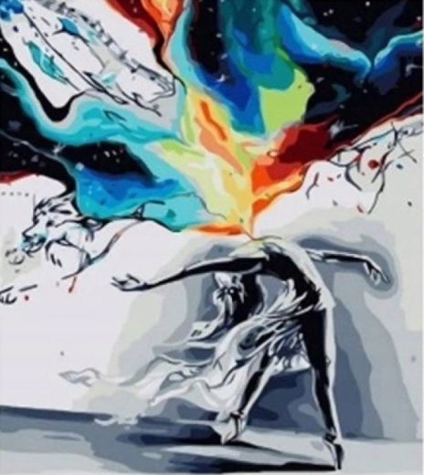 Norimpex diamond painting Dancer 30 × 40 cm