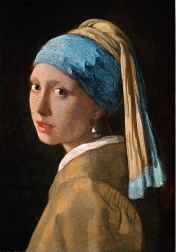 Clementoni puzzle Museum Collection – Djevojka s biserom, 1000 dijelova