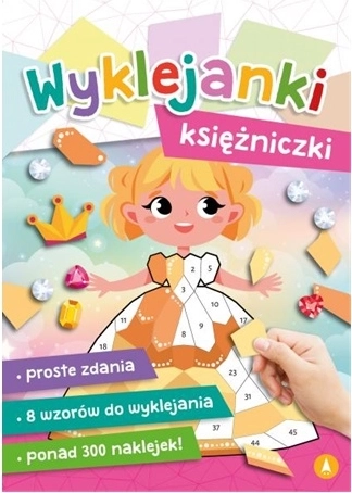 Slikovnica s naljepnicama za princeze – naljepnice za djecu