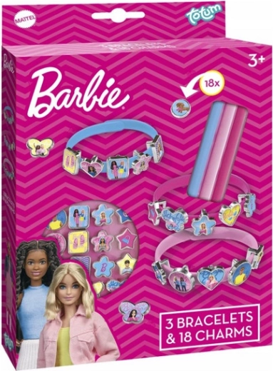 Set za izradu narukvica s privjescima BARBIE
