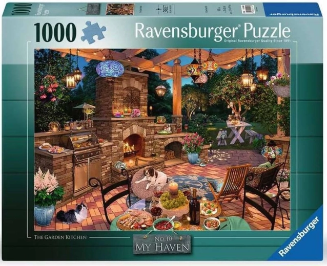 Ravensburger slagalica My Haven: vrtna kuhinja 1000 dijelova