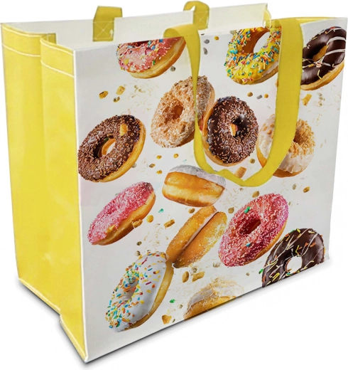Shopping torba Donuts 43 × 37 × 21,5 cm