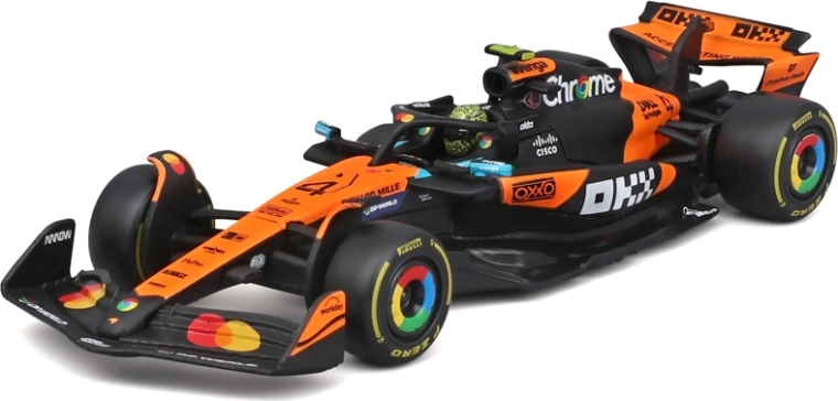 Bburago McLaren F1 MCL39 (2025) Lando Norris 1:43 u dekorativnoj kutiji