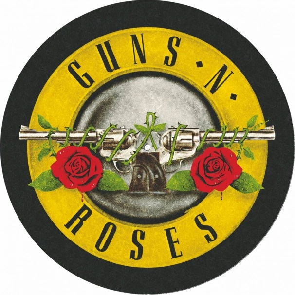 Gramofonska podloga s motivom Guns and Roses