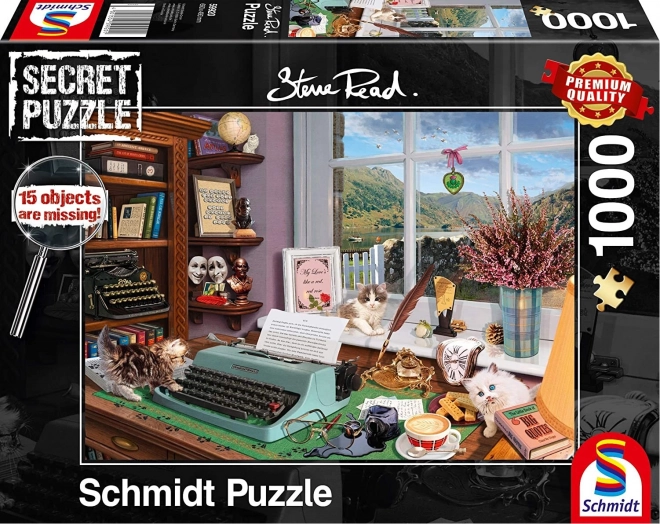 Schmidt Secret Puzzle Na radnom stolu – 1000 dijelova