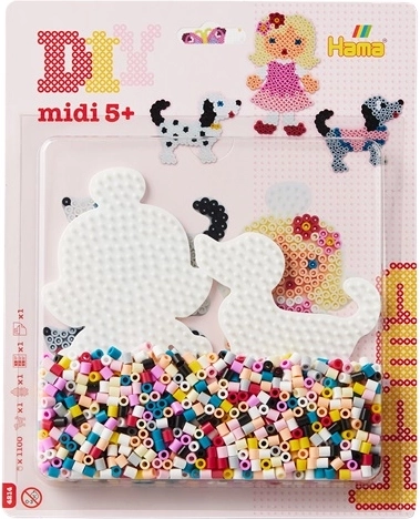 Hama midi pegle perlice – set princeza (1100 kom)