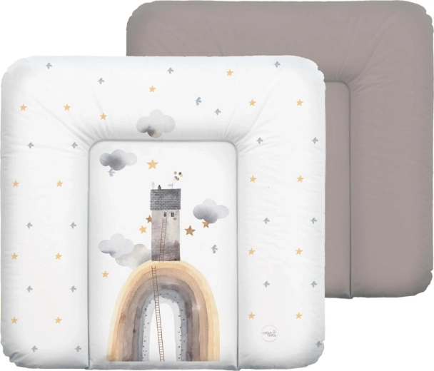 Ceba baby mekana podloga za presvlačenje Basic Rainbow Home 75 × 72 cm