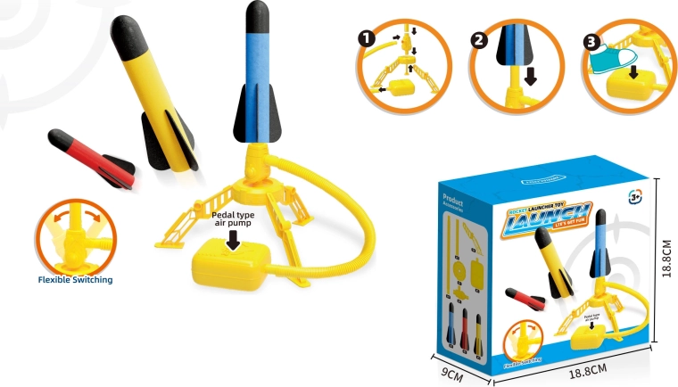 Izbacivački raketni set za djecu