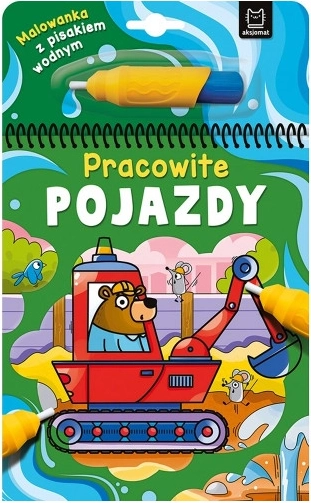 Bojanka s vodenim flomasterom – Vrijedna vozila