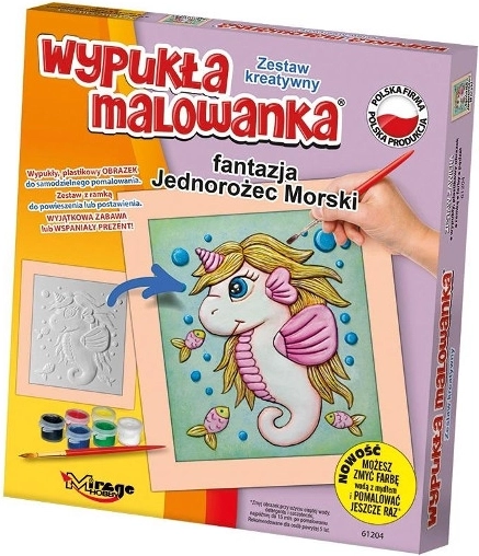 Raised Painting Fantasy – Narwhal by Mirage Hobby