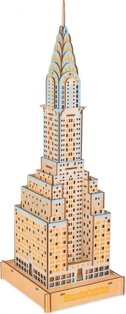 Drveni 3D puzzle Chrysler Building