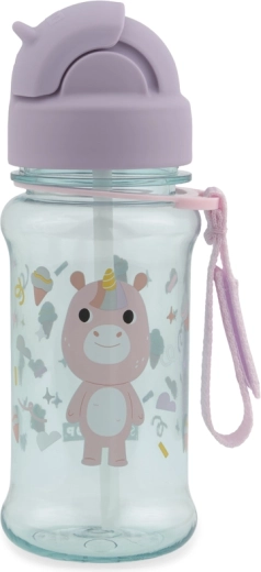Skip Hop bočica sa slamkom Besties Squad jednorog 355 ml