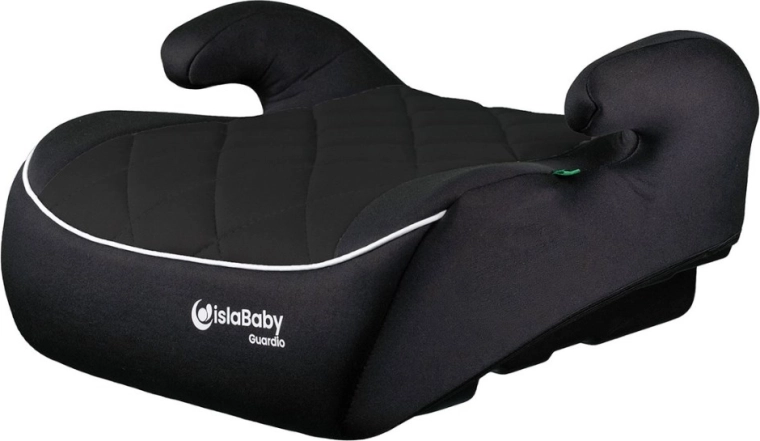 IslaBaby Guardio car booster seat for children 125–150 cm, black