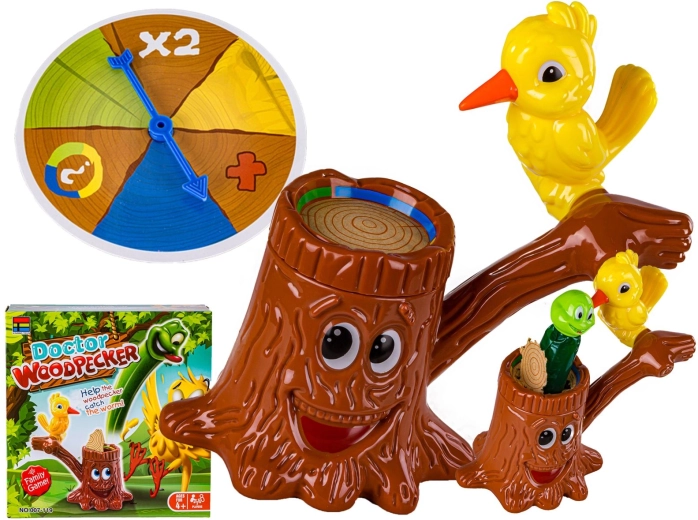 Board game Doctor Woodpecker and the Crazy Worm