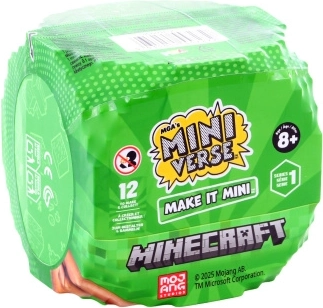MGA Miniverse – Make It Mini MINECRAFT mini replike (ljepljivi set, iznenađenje)