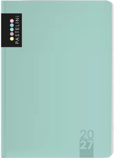 Dnevni rokovnik Pastelini A5 2027 zeleni