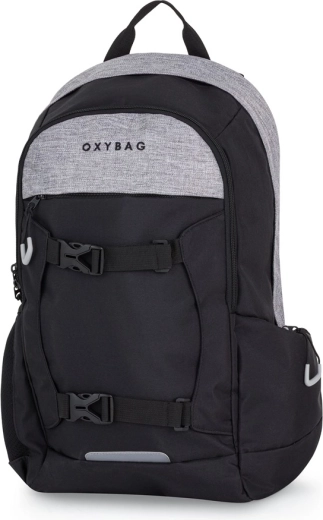 Studentska torba Oxybag OXY Zero siva 27 l