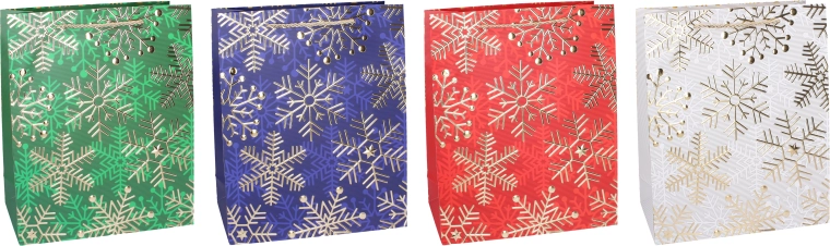 Božićna poklon-vrećica M 26 × 32 × 10 cm - 1 komad