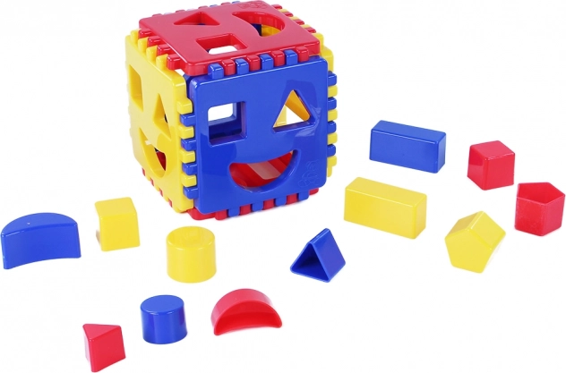 Umetaljka kocka za najmlađe – šarena edukativna igračka