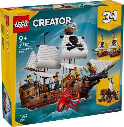 LEGO Creator 3 u 1 legendarni gusarski brod