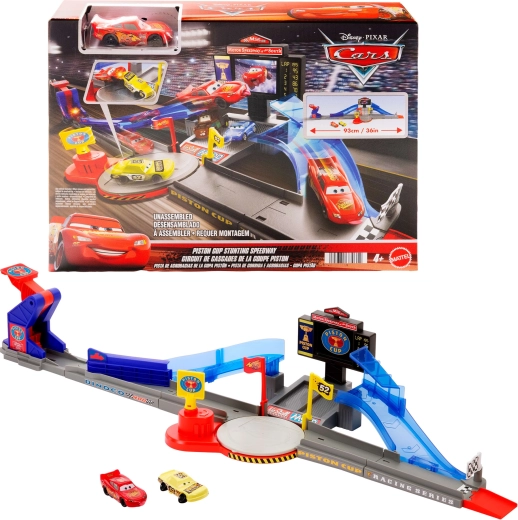 Kaskaderska staza Zlatni klip DISNEY PIXAR CARS 90 cm + autić McQueena