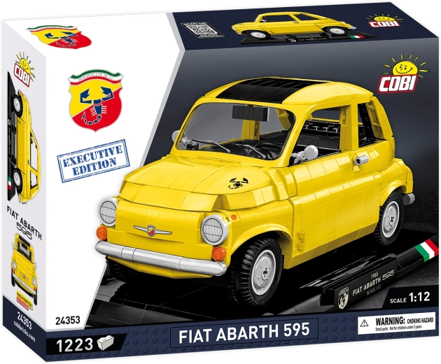 Cobi Fiat Abarth 595 Executive Edition building set 1:12 (1223 pieces)