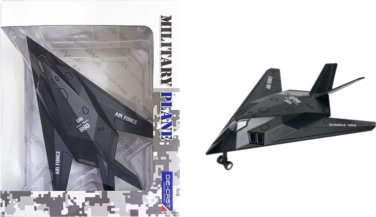 Metalni model lovca F117 FIGHTER JET 1:400 sa svjetlima i zvukovima