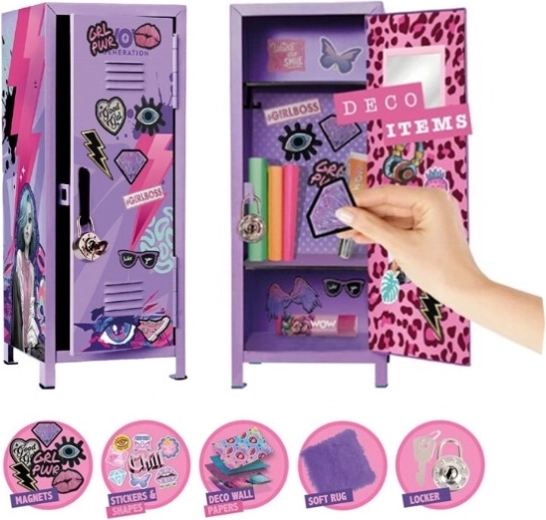 metalni ormarić za nakit s pretincima WOW Generation