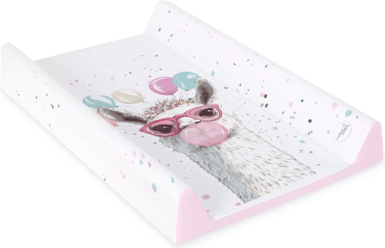 Ceba Baby podloga za presvlačenje za krevetić Ultra Light Crazy lama 50 × 70 cm