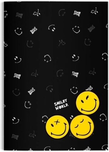 Bilježnica A5 Smiley World, na crte, 40 listova