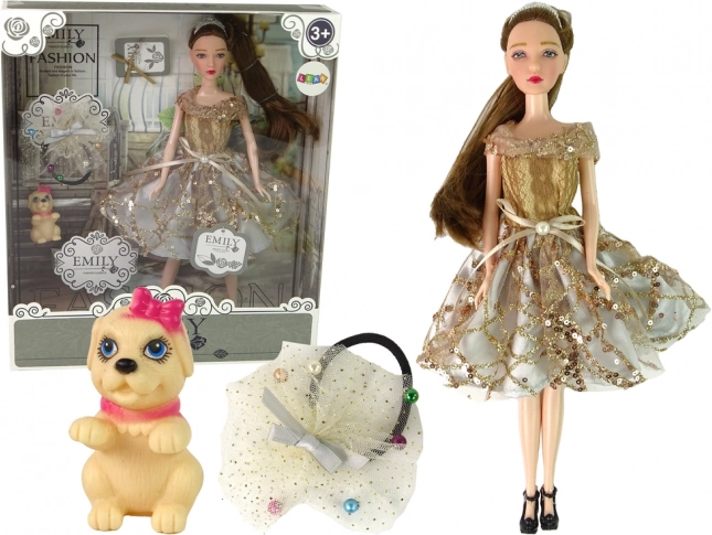 Lutka EMILY s psićem i dodacima