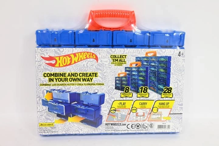 Hot Wheels modularni kofer za autiće (28 pretinaca)