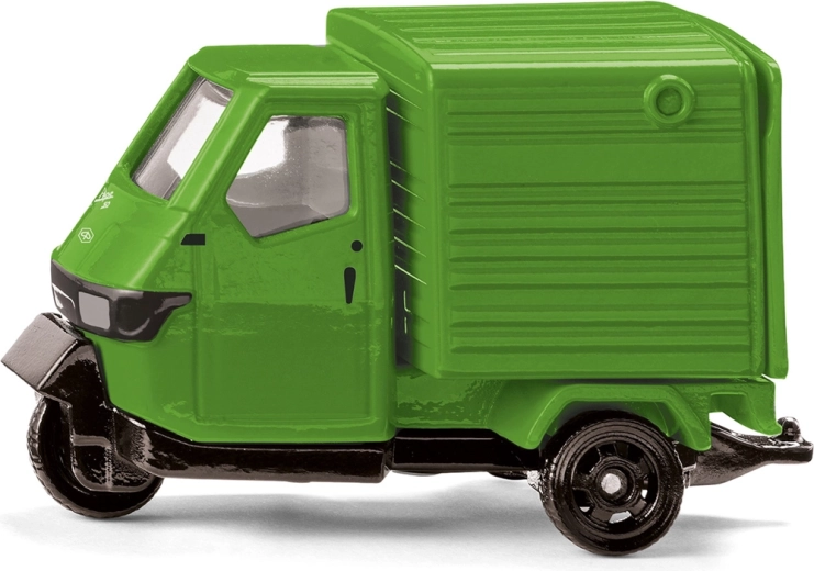 Siku Piaggio Ape zelena – metalni model trokolice