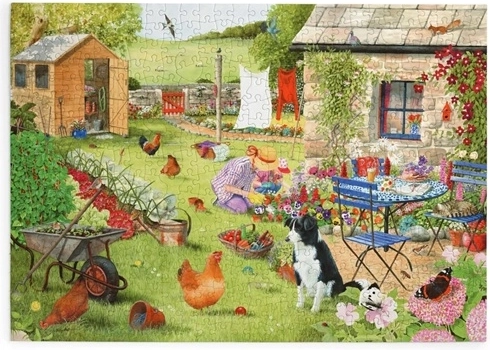 HOP Puzzle Grandma's Garden, 500 Large Pieces