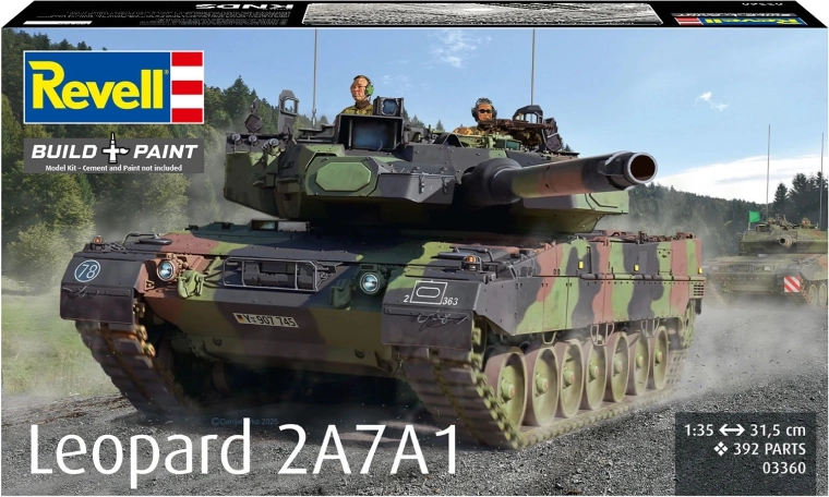 Plastični model tenka Leopard 2A7A1