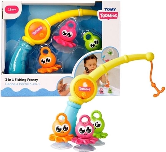 Tomy Toomies ribički štap za hobotnice za kadu 3 u 1