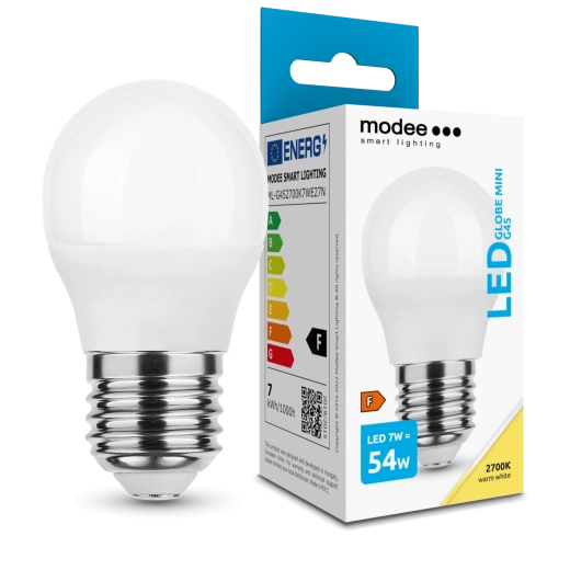 Modee LED žarulja Globe Mini G45 7 W E27, 700 lm, toplo bijela